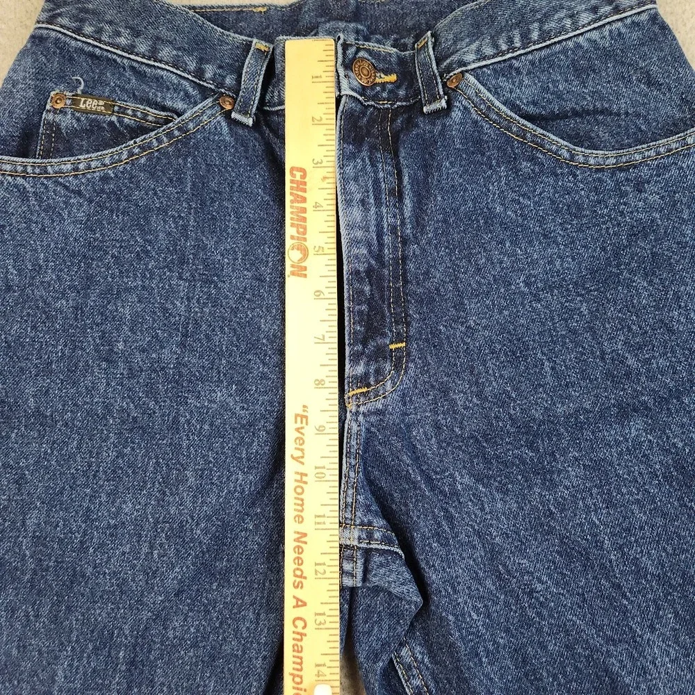 Vintage LEE Regular Fit Straight Leg Heavyweight Jeans Mens 32x34 Western Rodeo
